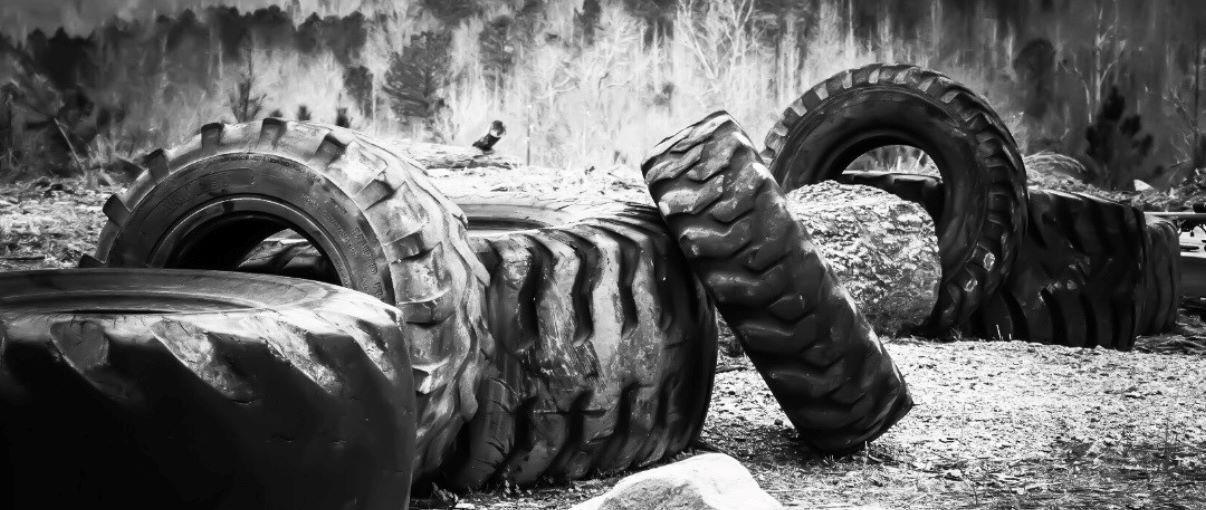 Black and White Tiress